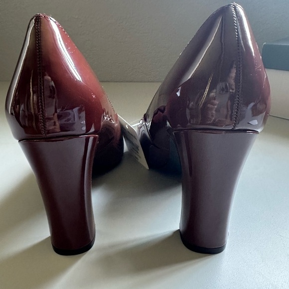 Worthingtong zool pointed toe block heel pumps women’s size 6.5 M coco - Picture 10 of 10